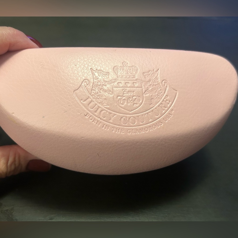 Juicy Couture “Shades of Couture” Pink Sunglasses Hard Case
